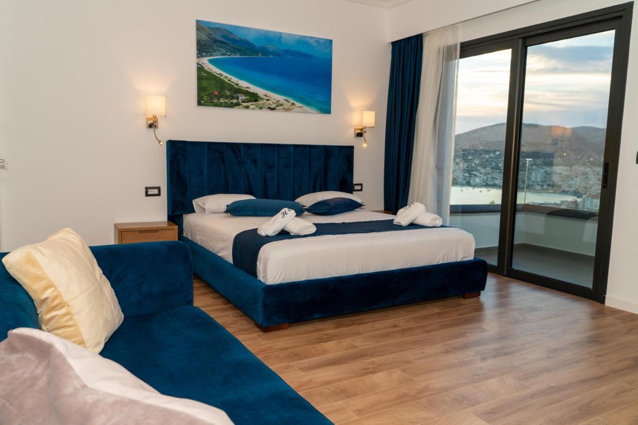 Hilltop Heaven Hotel Sarandë Eksteriør bilde